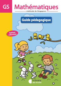 La méthode de Singapour - GS - guide pédagogique