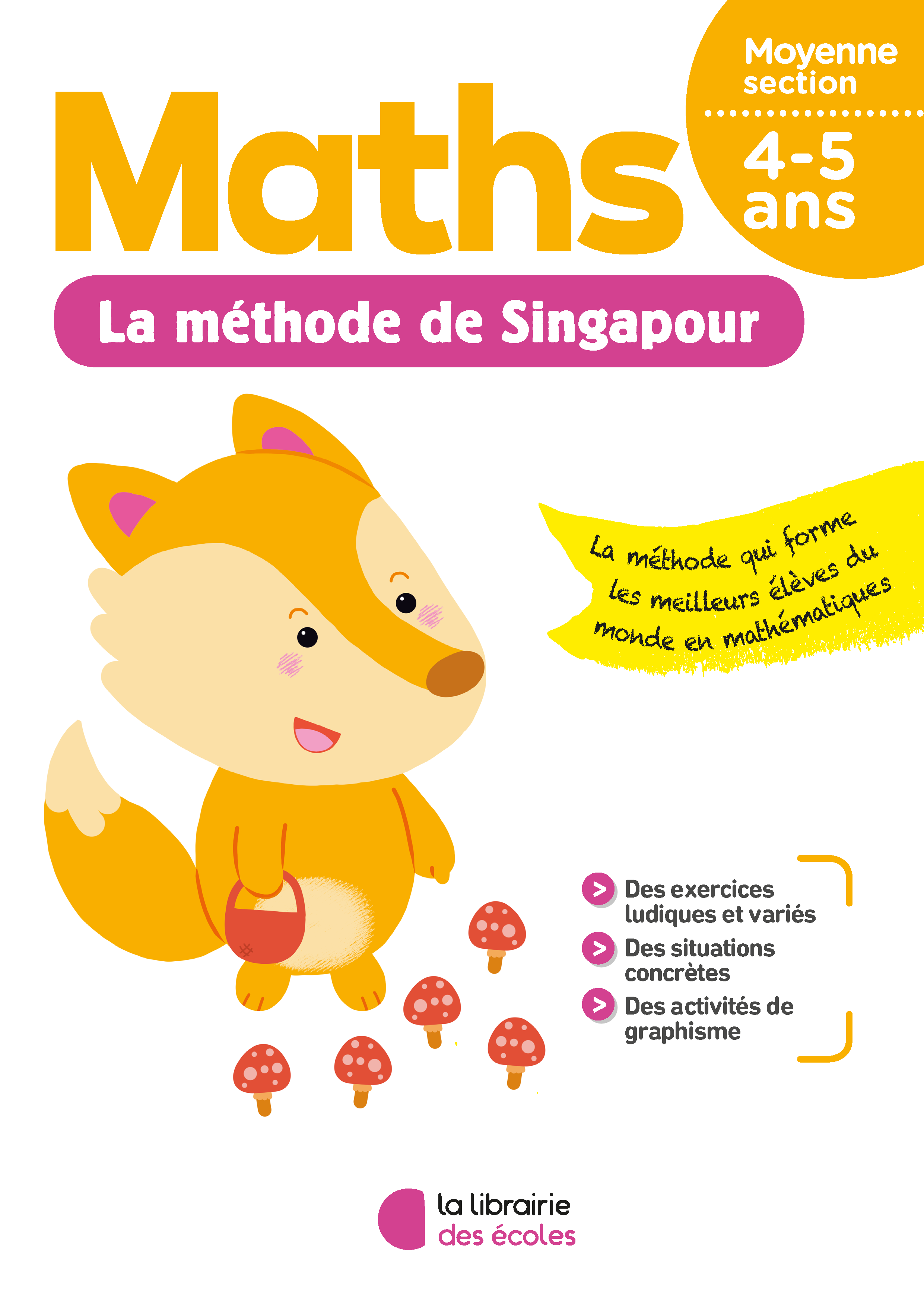 La méthode de Singapour - Maths - Moyenne section - La Librairie des écoles