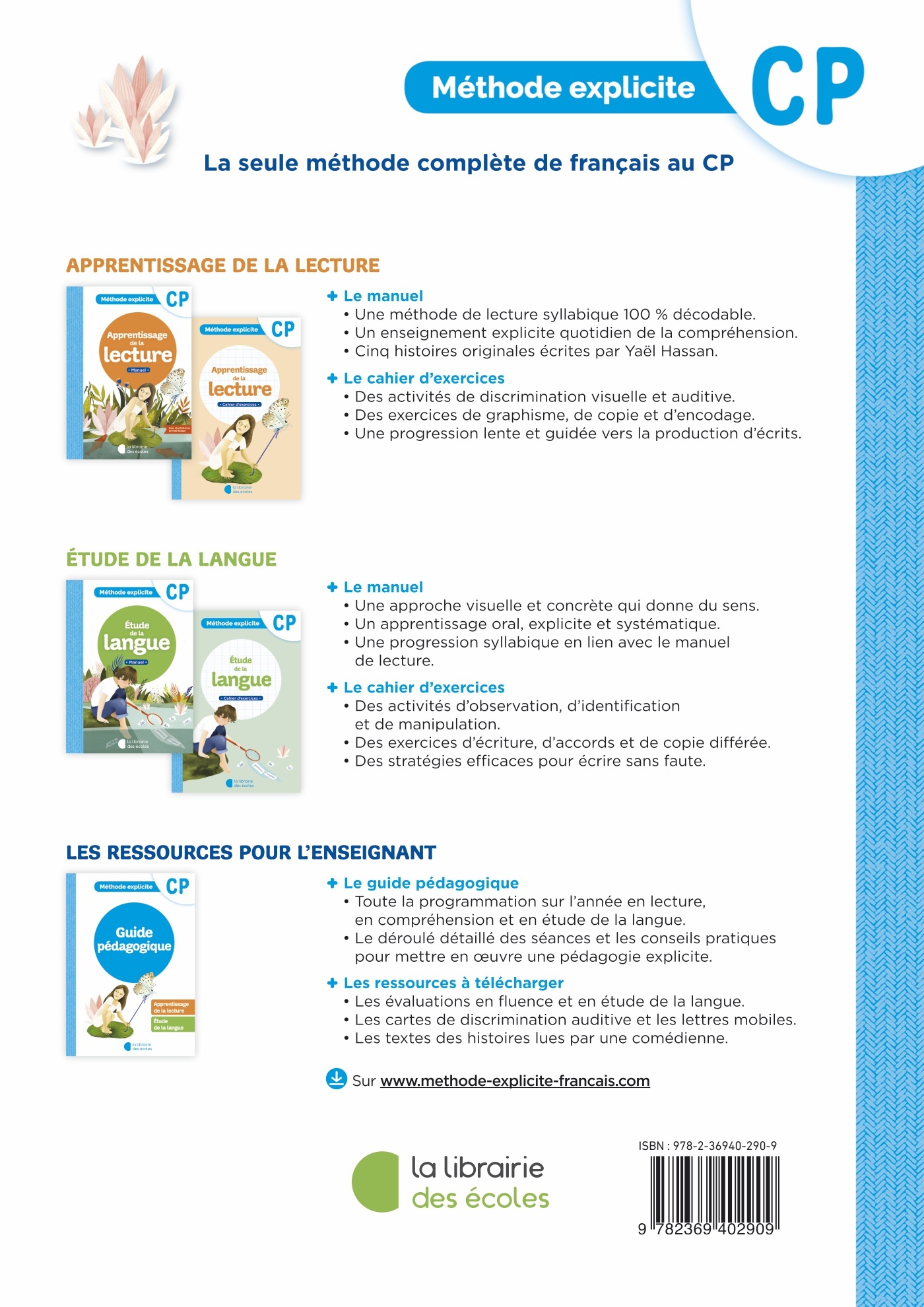 Étude de la langue CP : Cahier d’exercices – Méthode explicite – Image 2