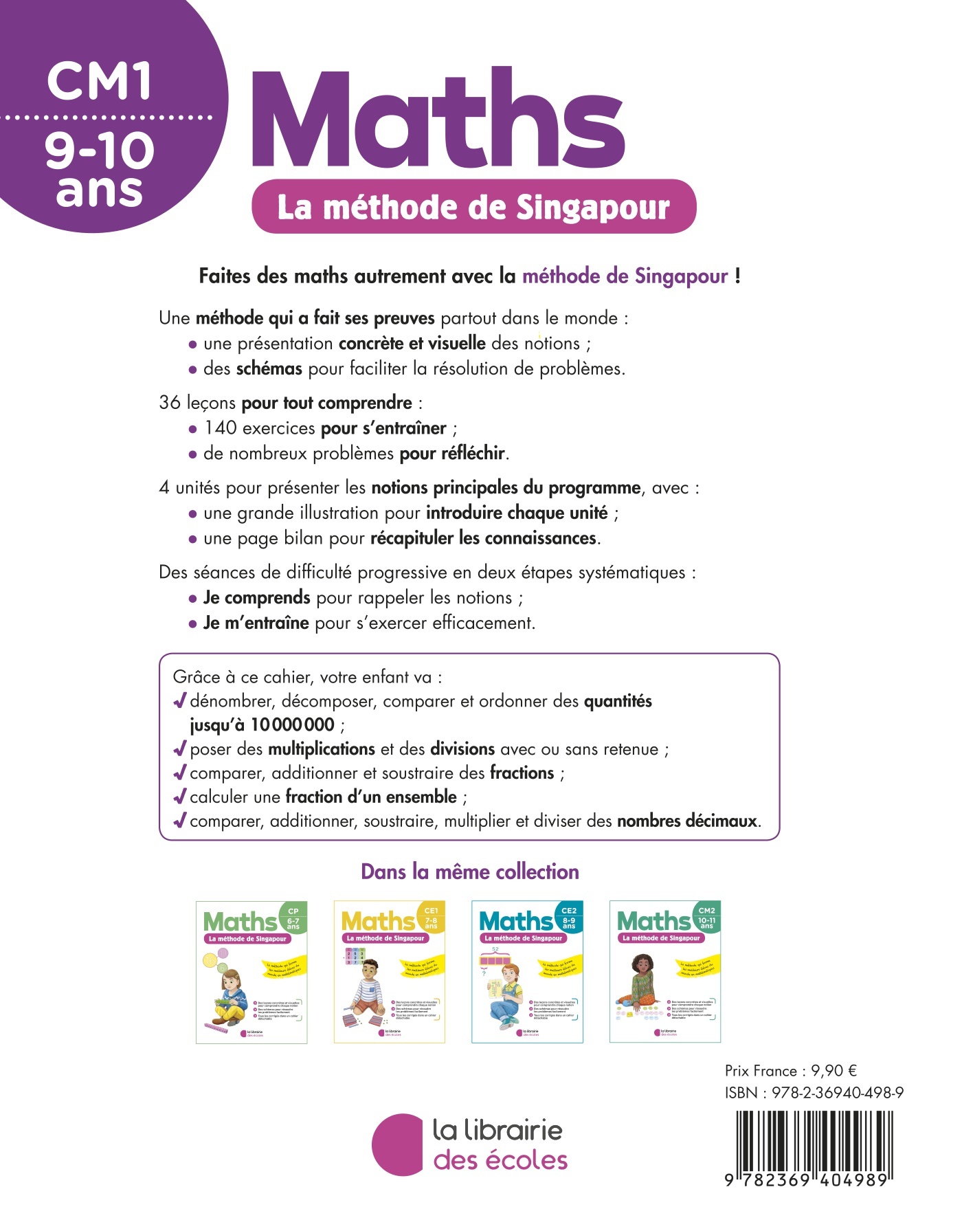 La méthode de Singapour pour la maison - CM1 – Image 2