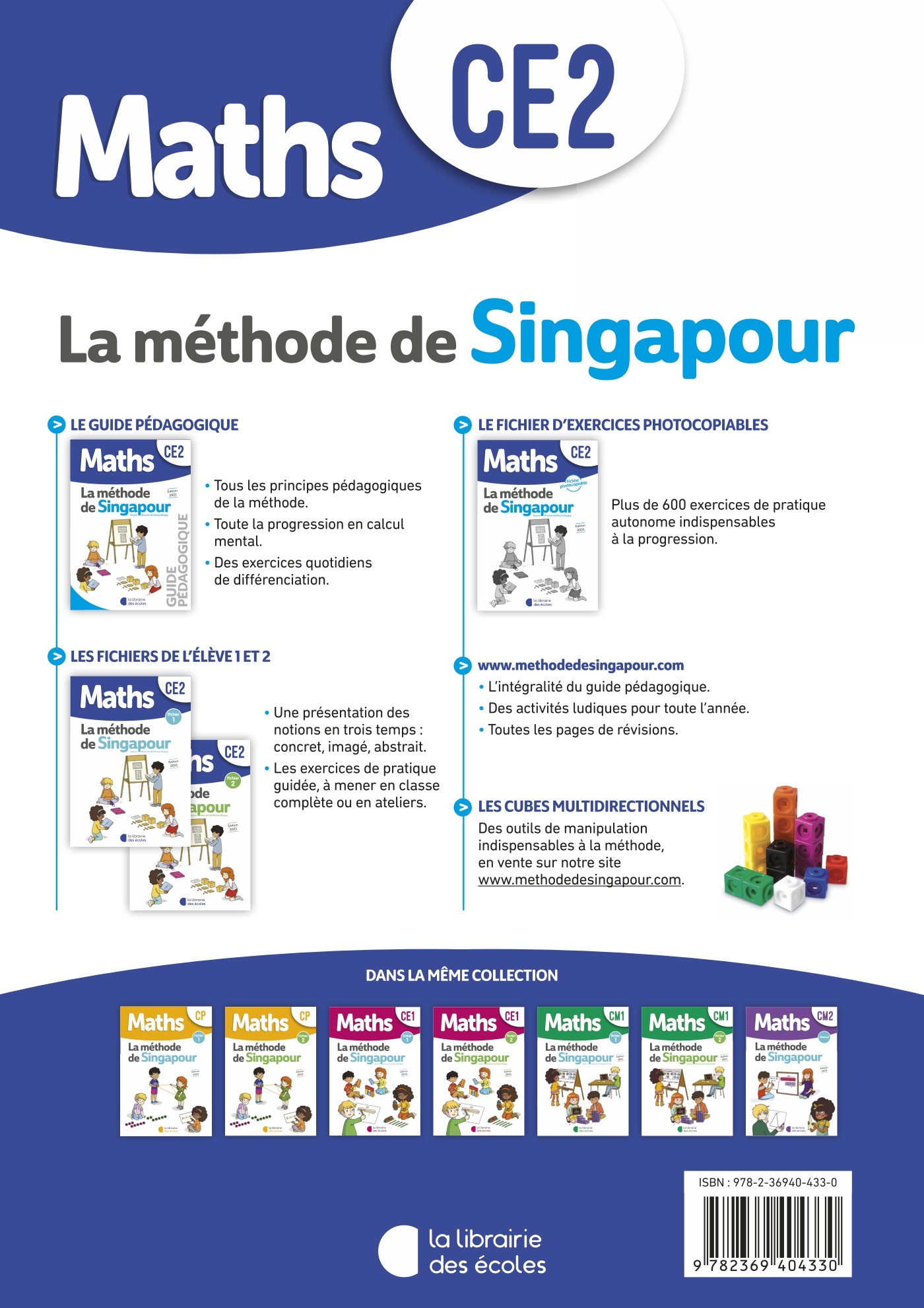Mathématiques CE2 (2021) : Guide pédagogique – Méthode de Singapour – Image 2