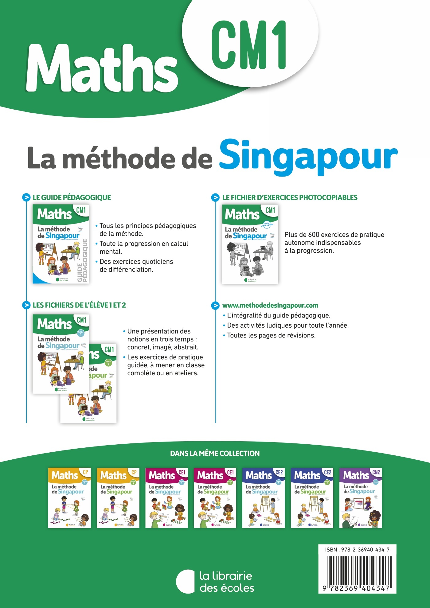 Mathématiques CM1 (2021) : Guide pédagogique – Méthode de Singapour – Image 2