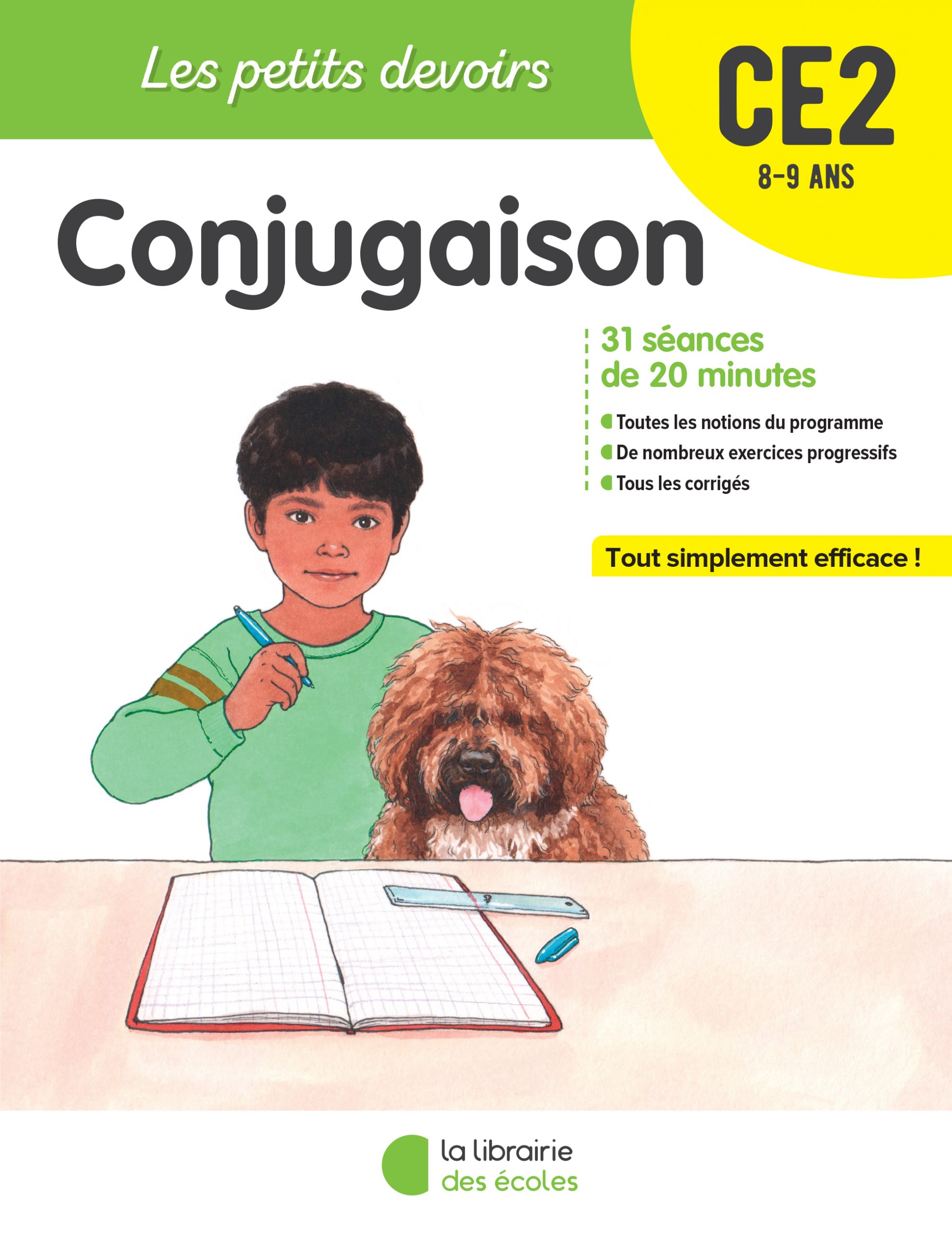 Les Petits Devoirs Conjugaison Ce2 La Librairie Des Ecoles