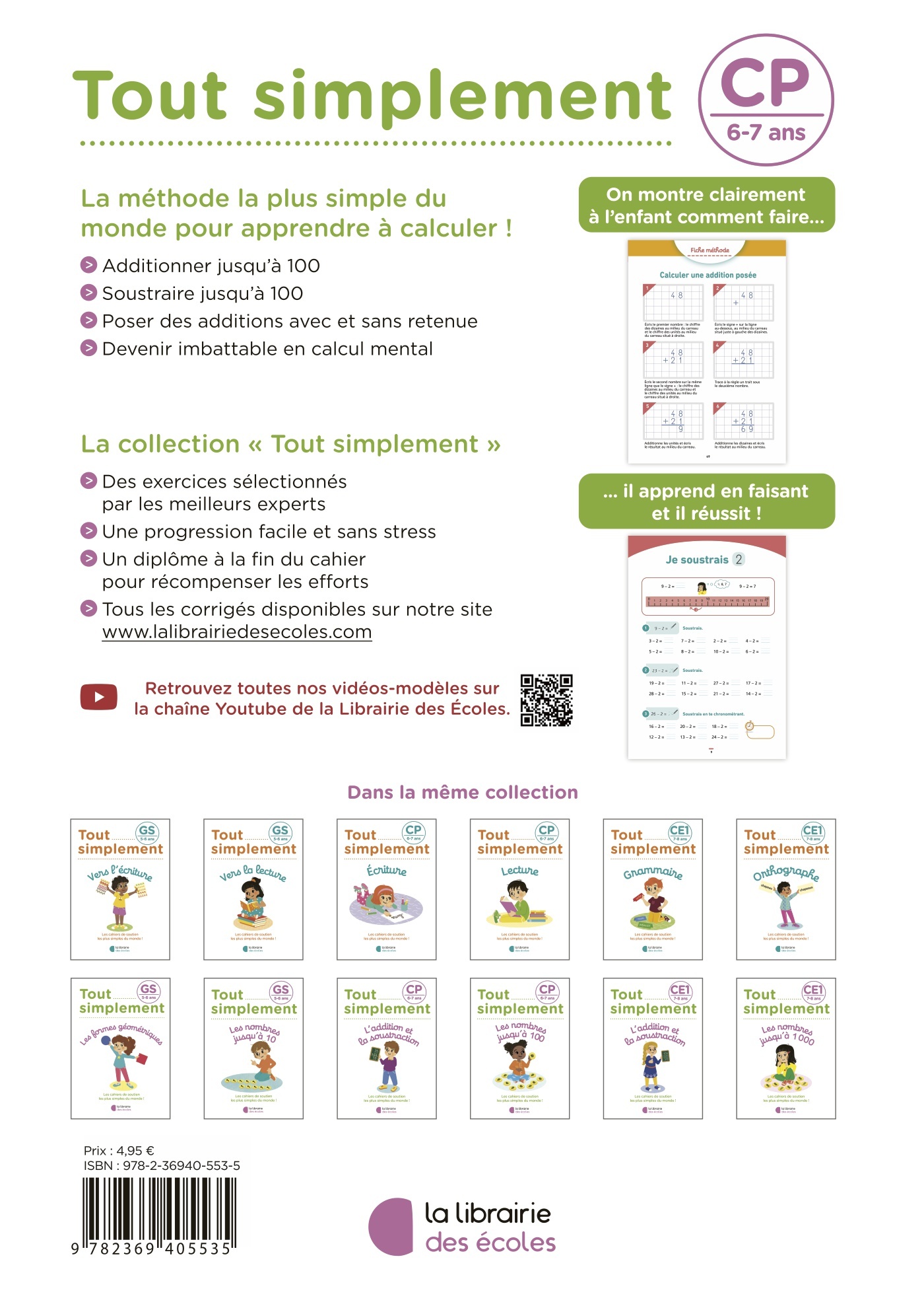 Mathématiques CP – L’addition et la soustraction – Tout simplement – Image 2
