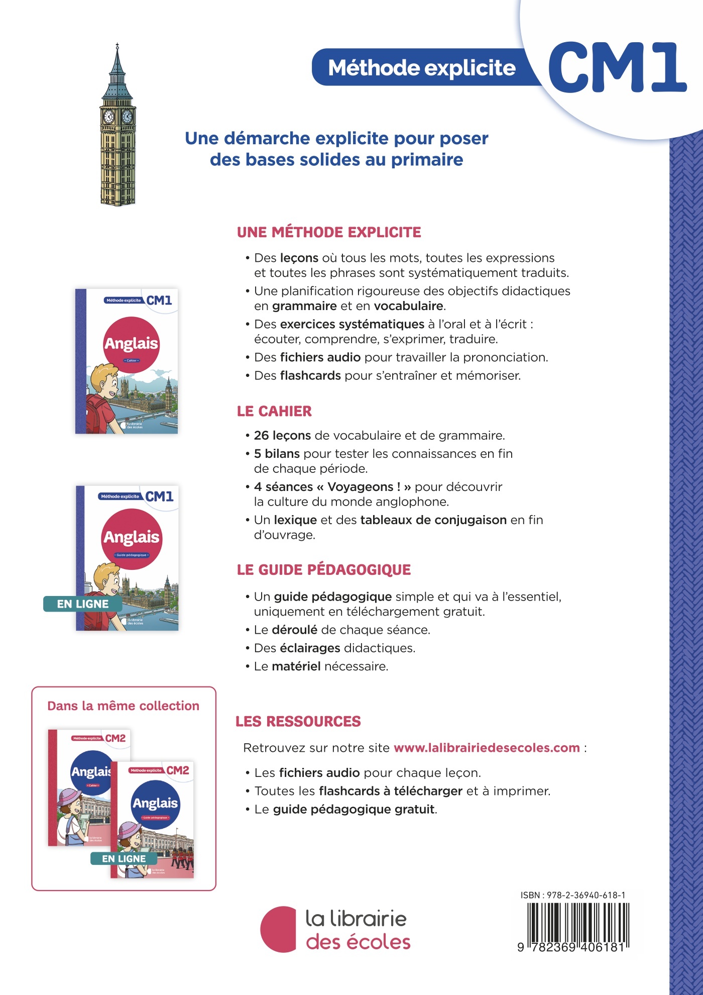 Anglais CM1 : Cahier – Méthode Explicite – Image 2