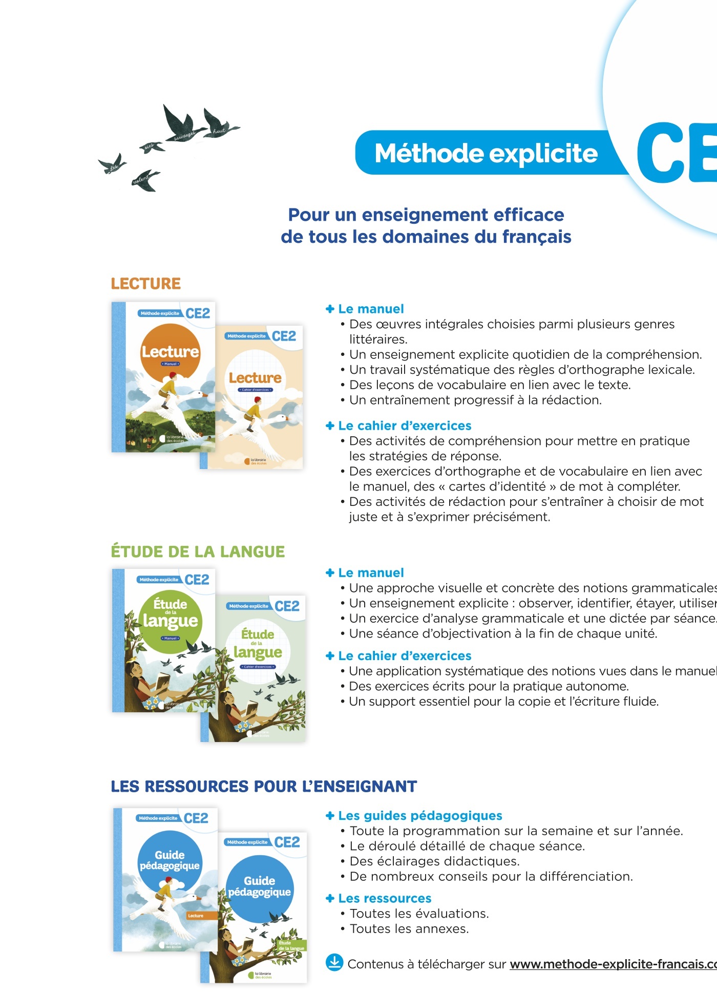 Étude de la langue CE2 : Manuel – Méthode explicite – Image 2