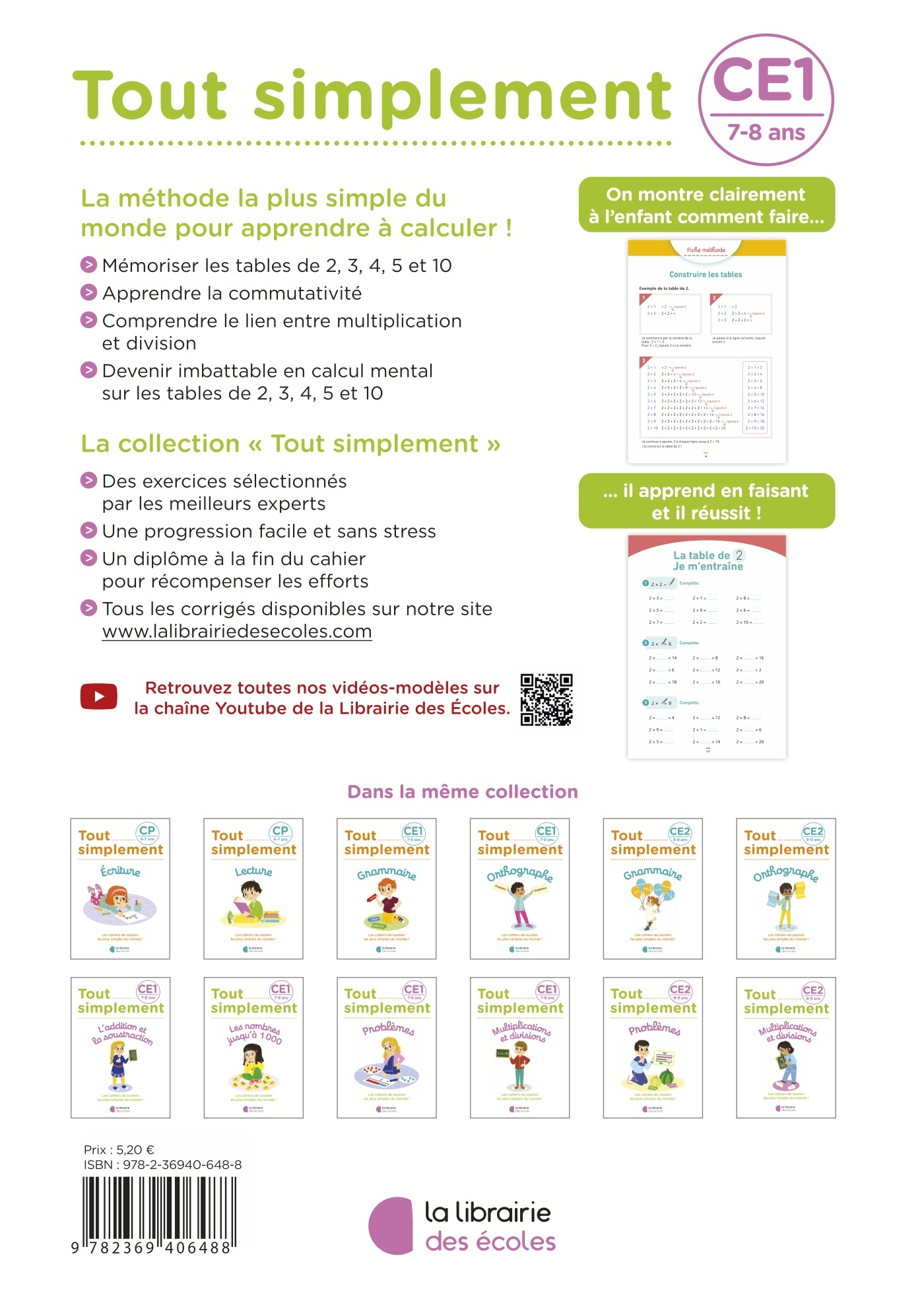 Mathématiques CE1 – Multiplications et divisions – Tout simplement – Image 2