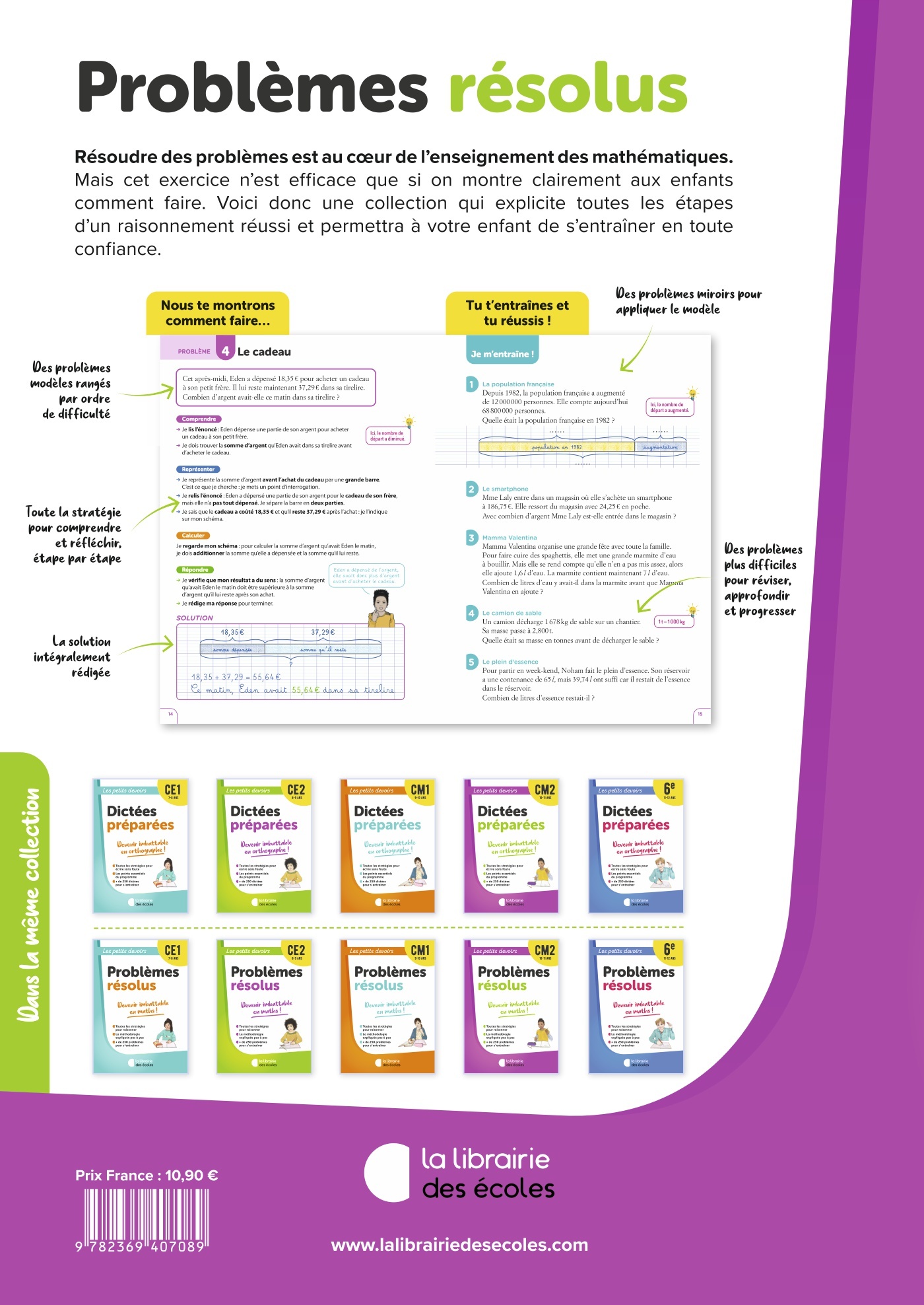 Mathématiques CM2 : Problèmes résolus – Les petits devoirs – Image 2