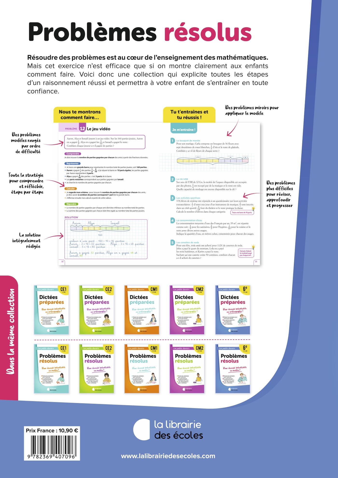 Mathématiques 6e : Problèmes résolus – Les petits devoirs – Image 2
