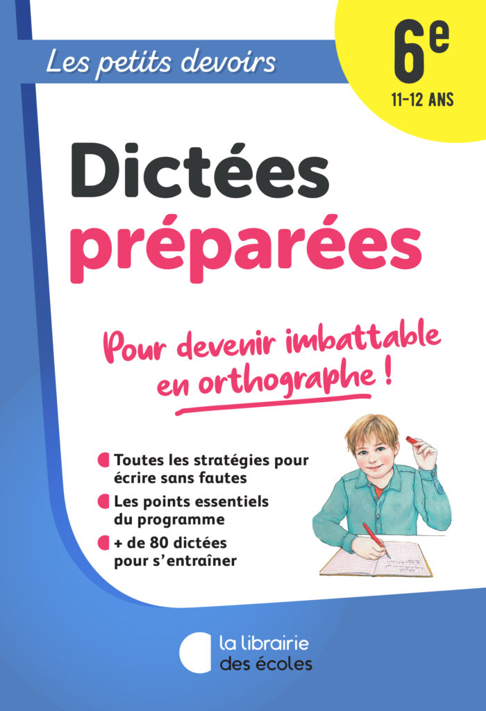 Couverture Les petits devoirs - Dictées préparées 6e