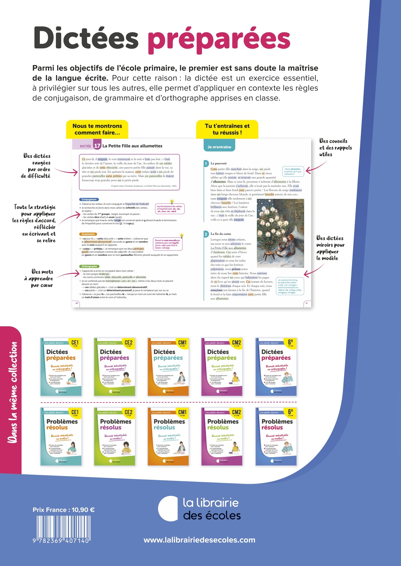 Français 6e : Dictées préparées – Les petits devoirs – Image 2