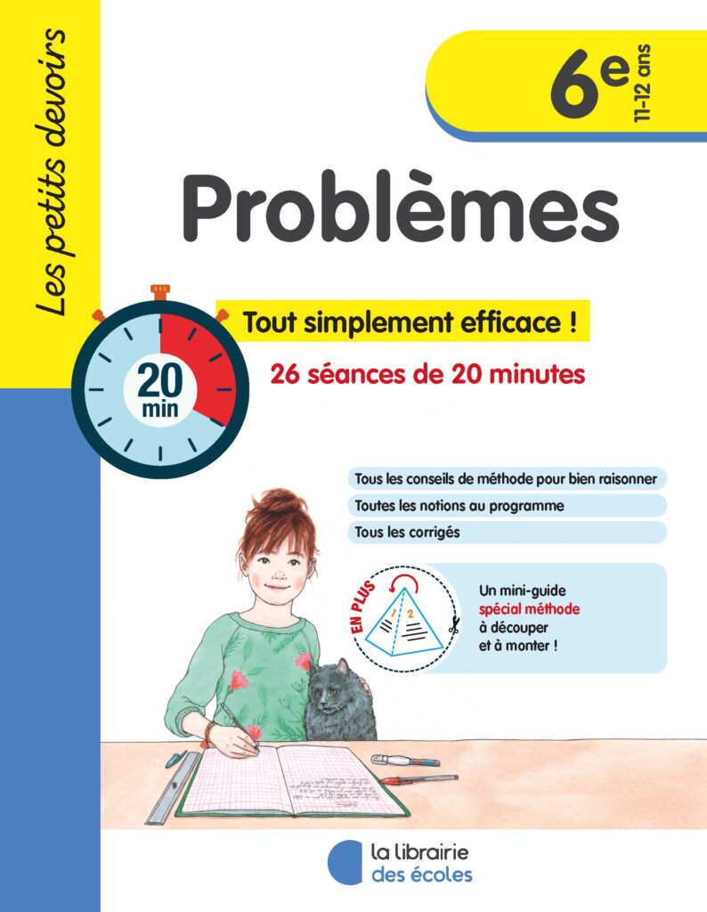 Cahier de calcul mental 6e - Mon classeur de maths