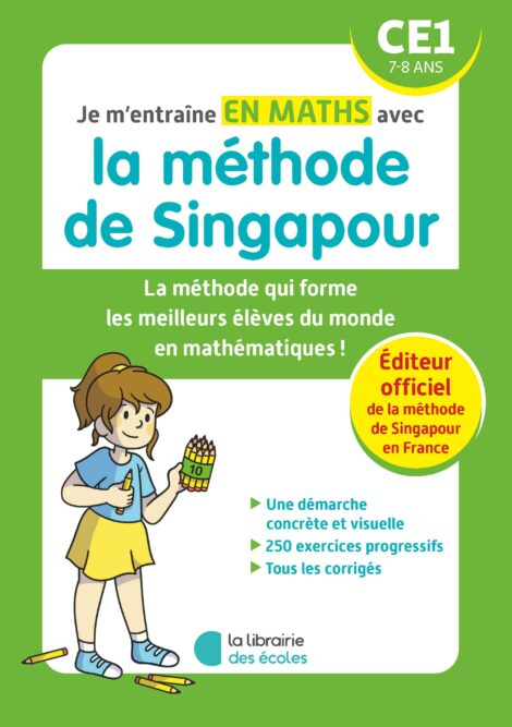 Je m'entraîne avec la méthode de Singapour - Maths CE1