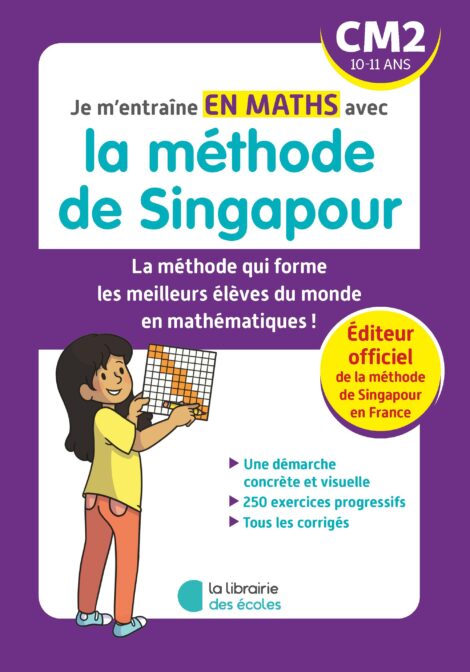 Je m'entraîne avec la méthode de Singapour - Maths CM2