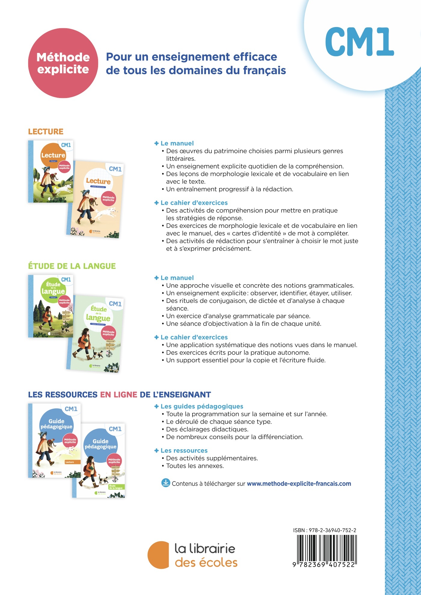 Lecture CM1 : Cahier d’exercices – Méthode explicite – Image 2