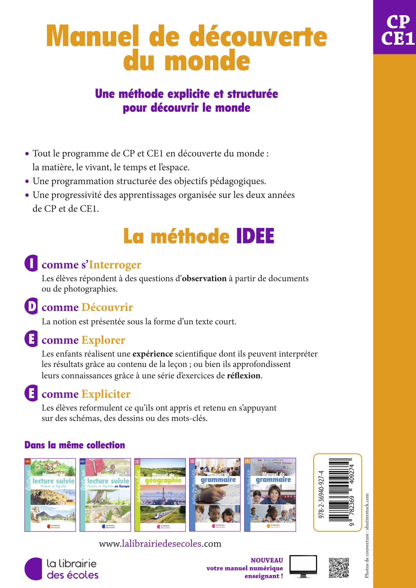 Découverte du monde CP-CE1 : Manuel – Image 2