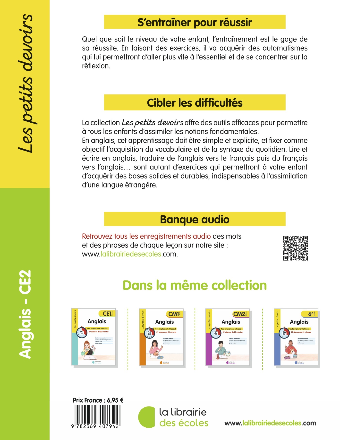 Anglais CE2 – Les petits devoirs – Image 2