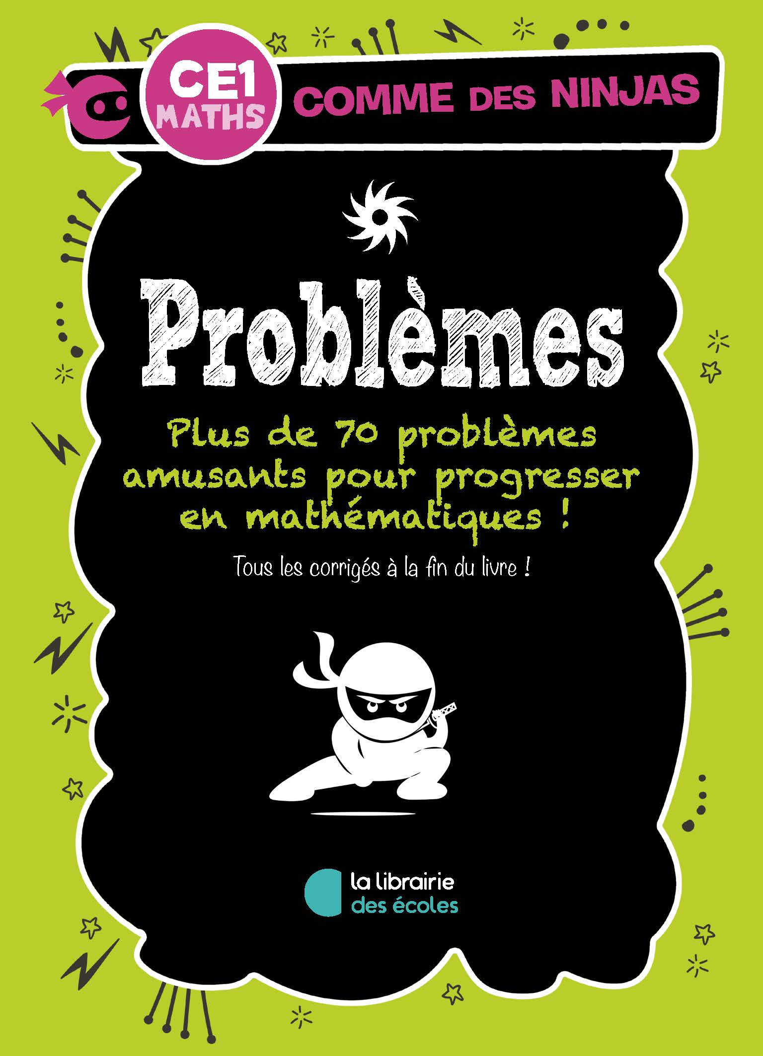 Comme des ninjas probl mes ce1 la librairie des ecoles