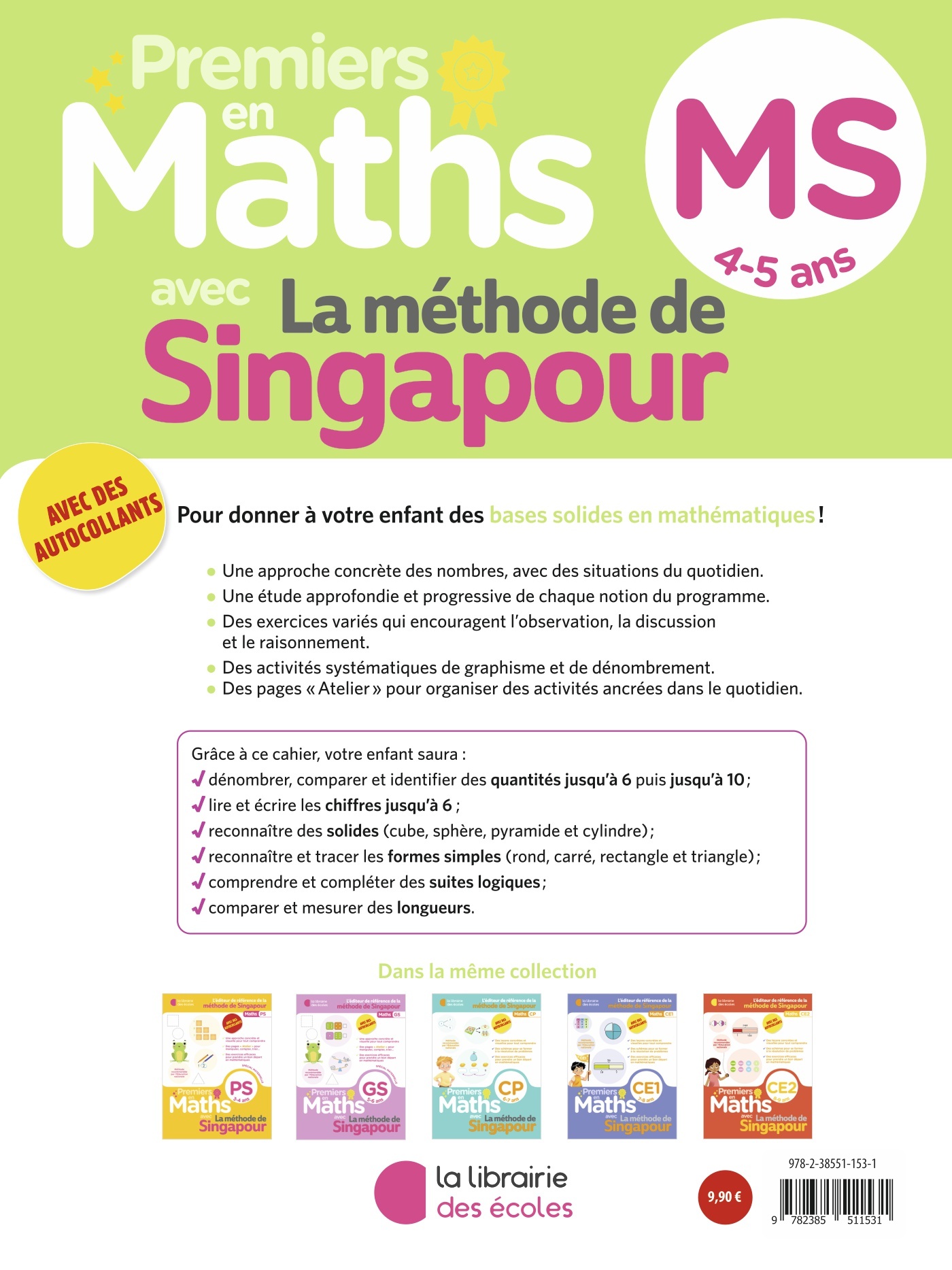 Premiers en maths MS – Méthode de Singapour – Image 2