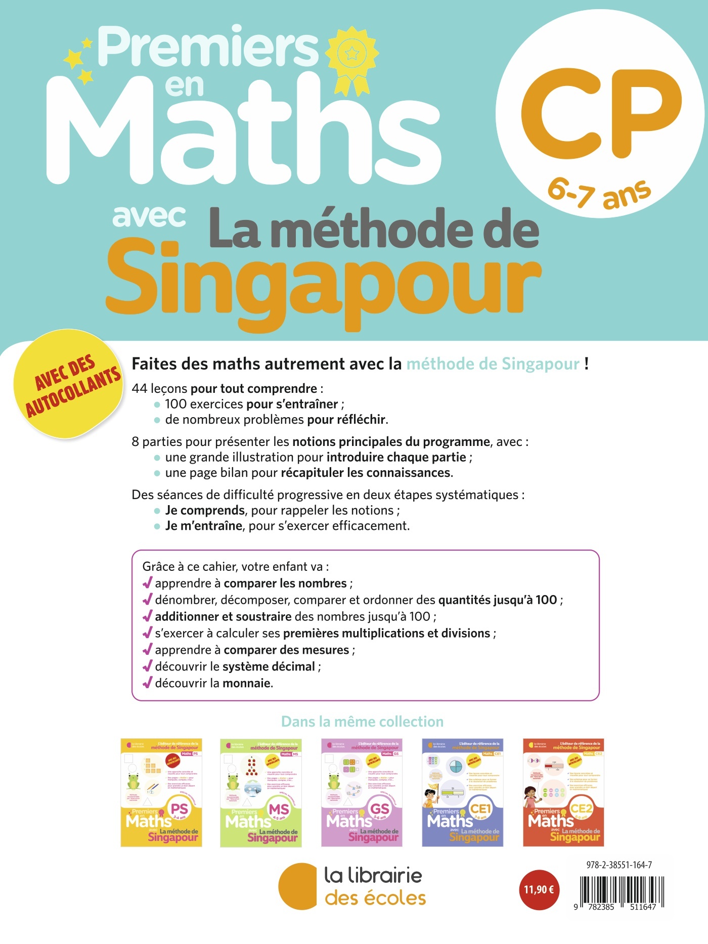 Premiers en maths CP – Méthode de Singapour – Image 2