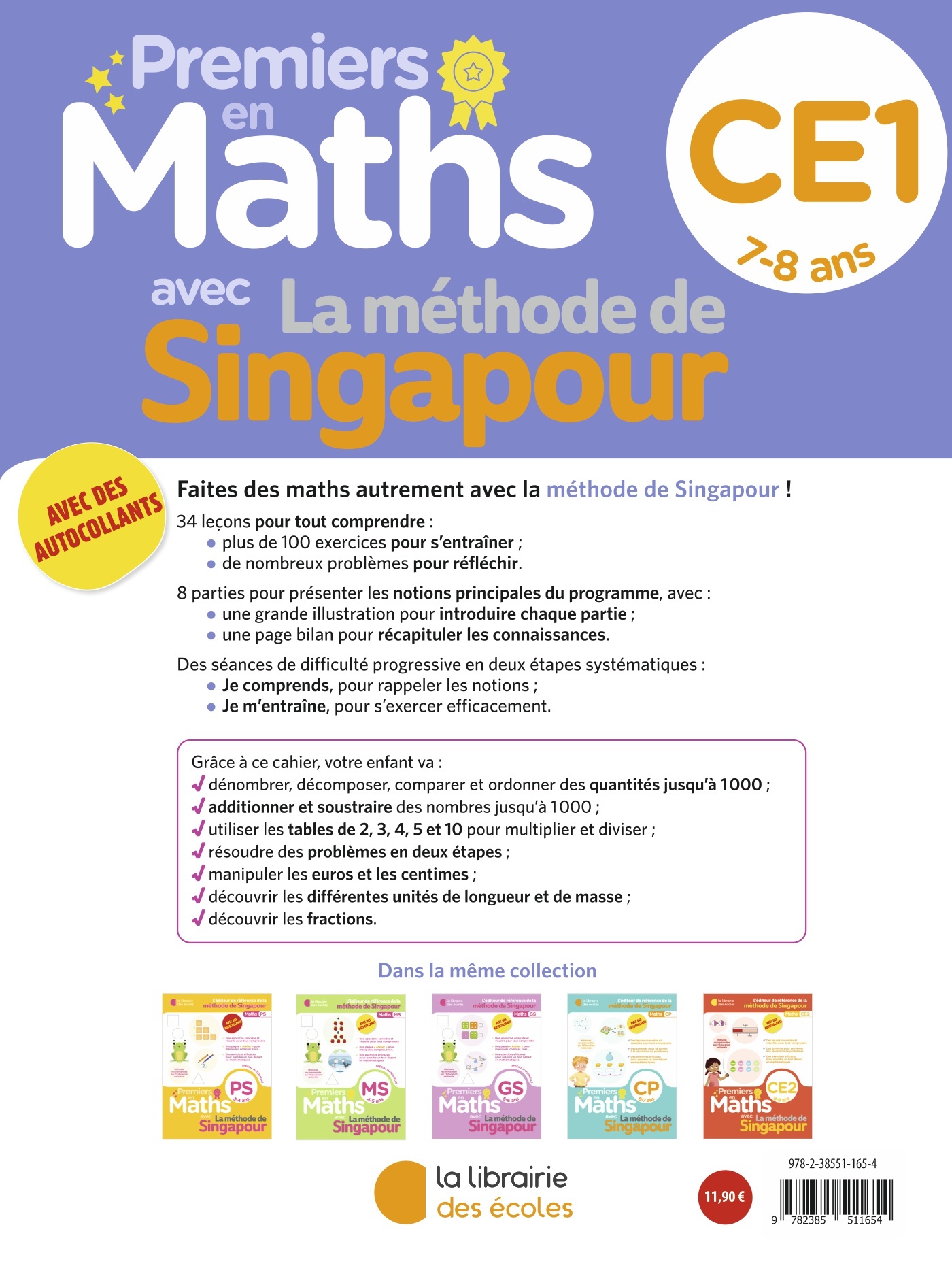 Premiers en maths CE1 – Méthode de Singapour – Image 2