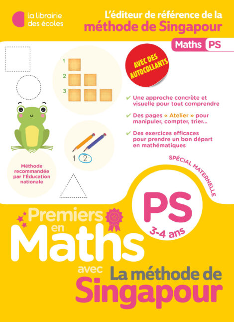 Premiers en maths avec la méthode de Singapour - PS