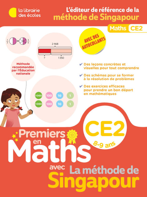 Premiers en maths avec la méthode de Singapour - CE2