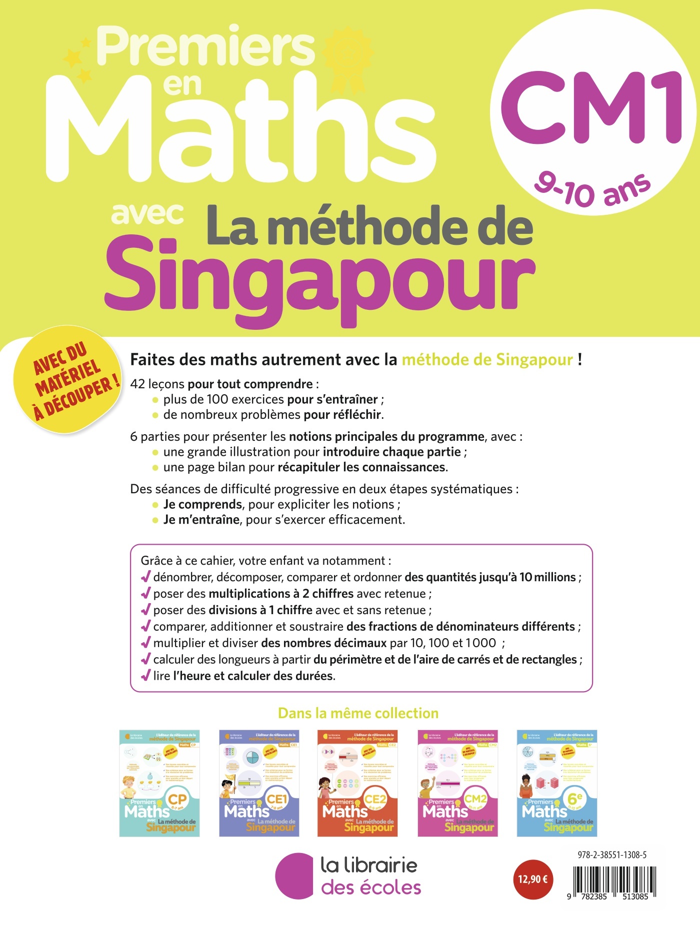 Premiers en maths CM1 – Méthode de Singapour – Image 2