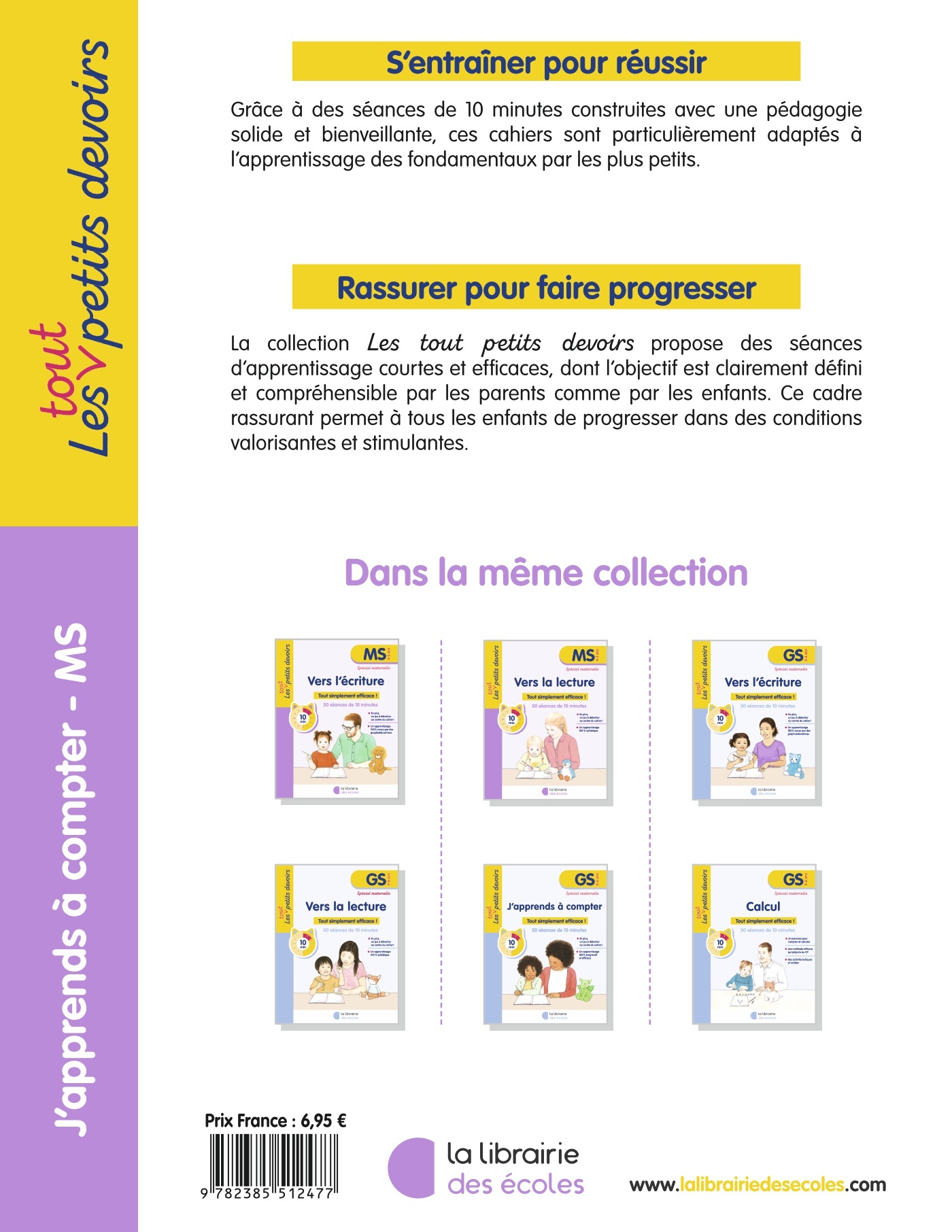 Maths MS : J’apprends à compter – Les tout petits devoirs – Image 2