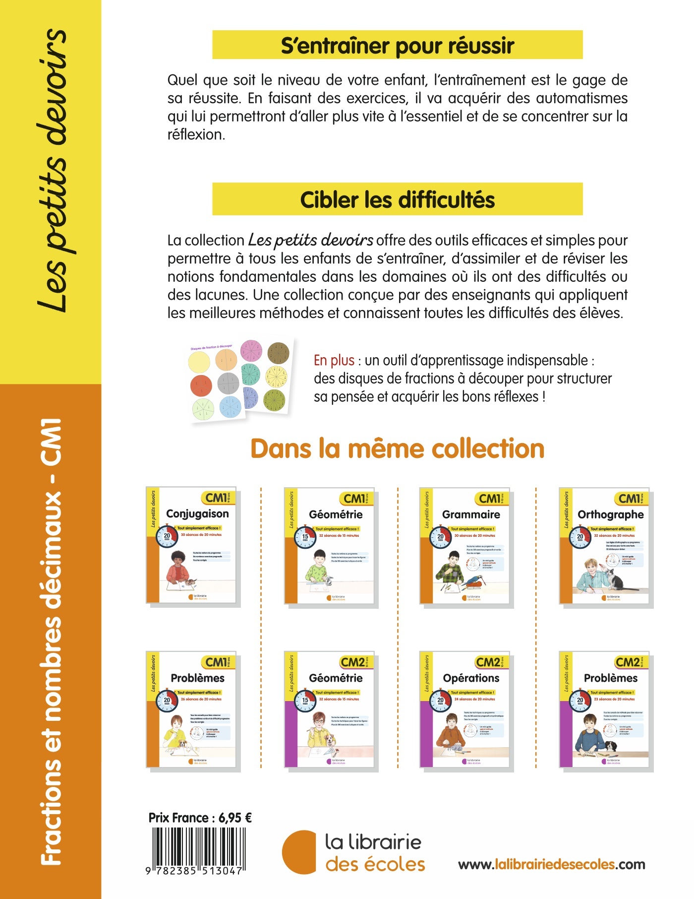 Mathématiques CM1 : Fractions et nombres décimaux – Les petits devoirs – Image 2