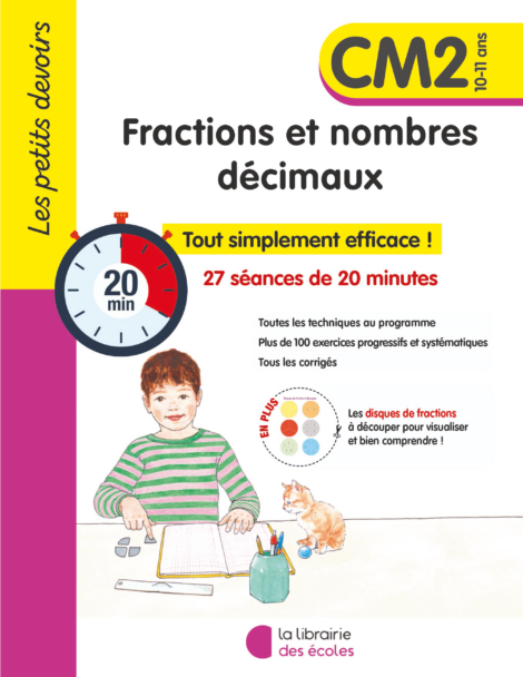 Les petits devoirs - Fractions et nombres décimaux CM2
