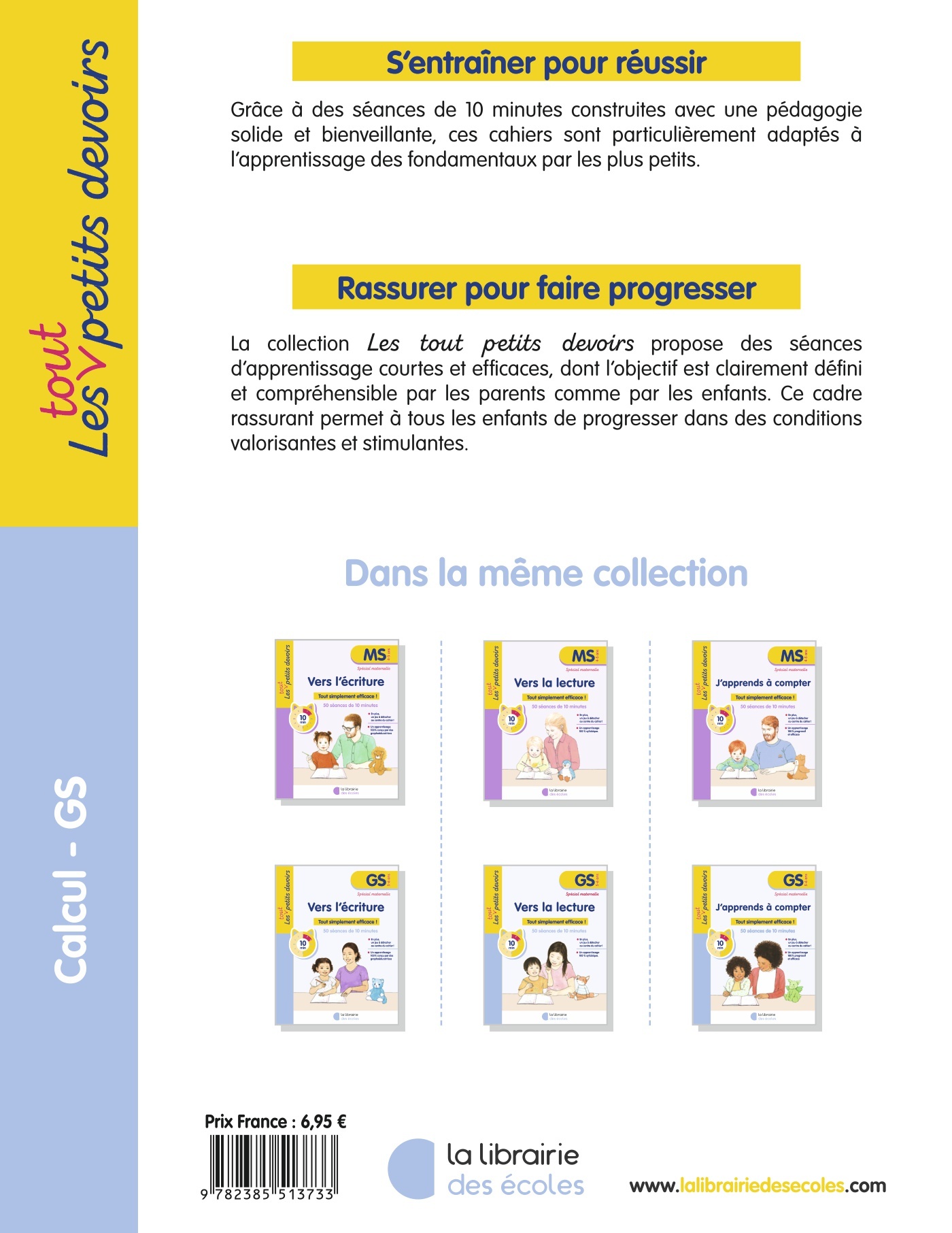 Maths GS : Calcul – Les tout petits devoirs – Image 2