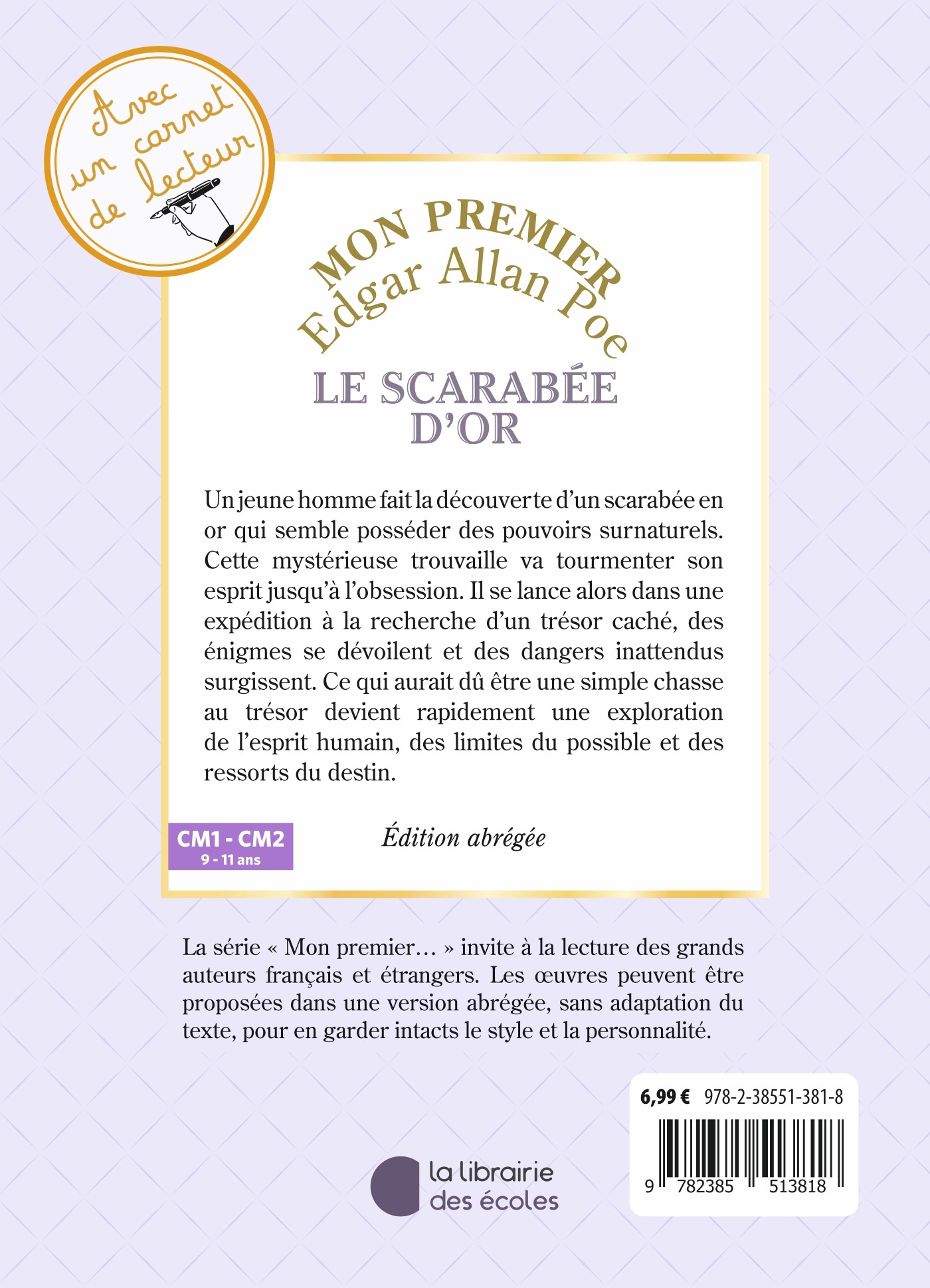 Mon premier Edgar Allan Poe – Le scarabée d’or – Image 2
