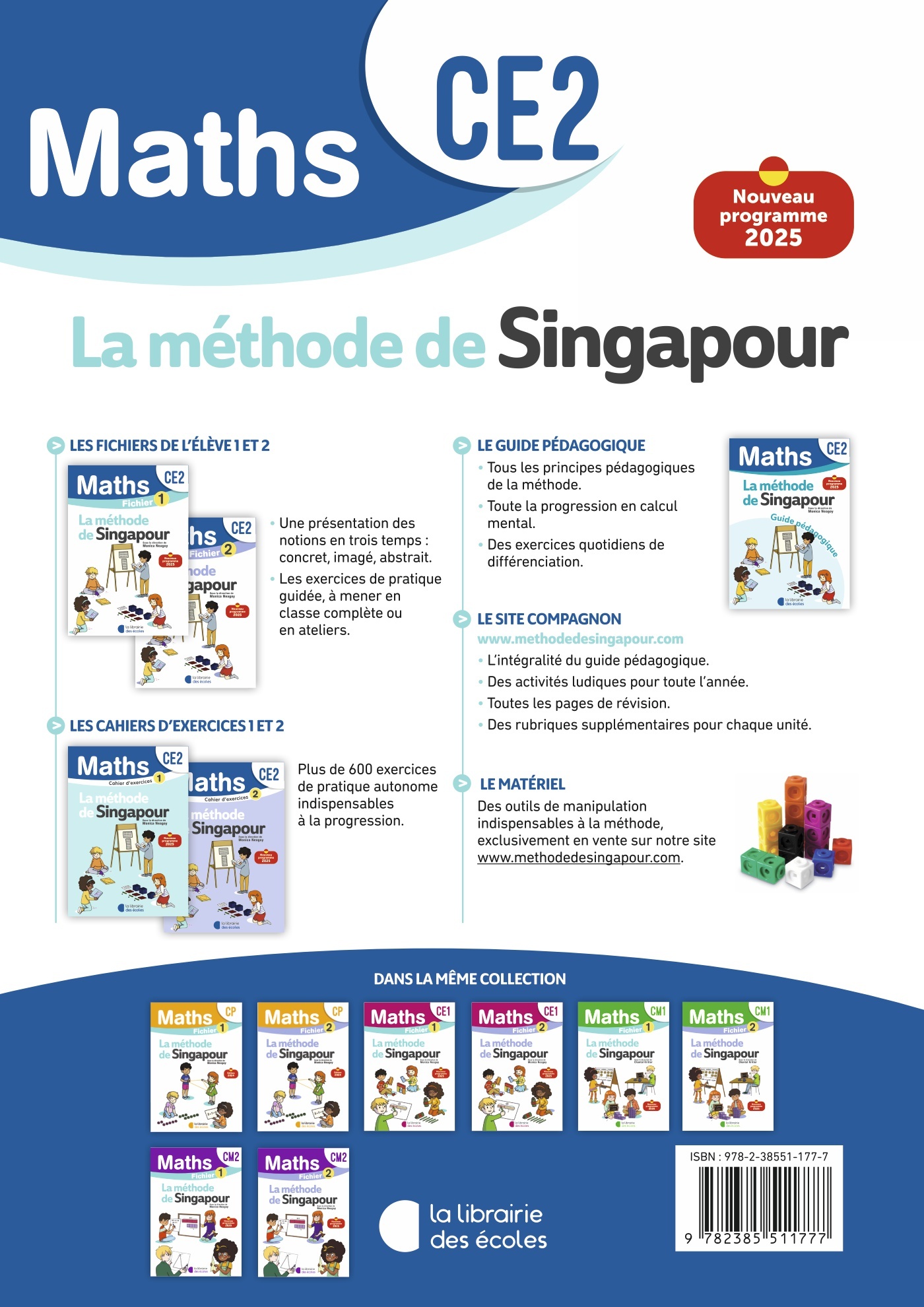 Mathématiques CE2 : Cahier d’exercices 1 – Méthode de Singapour – Image 2