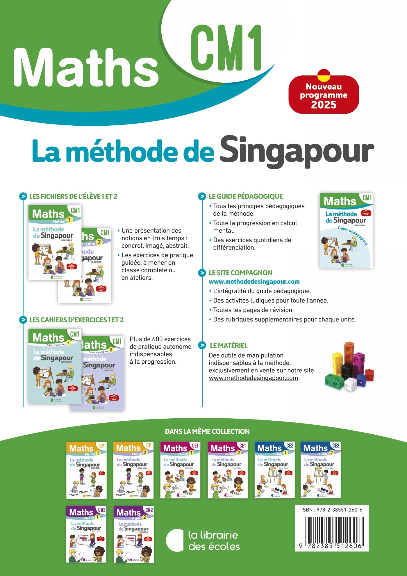 Mathématiques CM1 : Guide pédagogique – Méthode de Singapour – Image 2