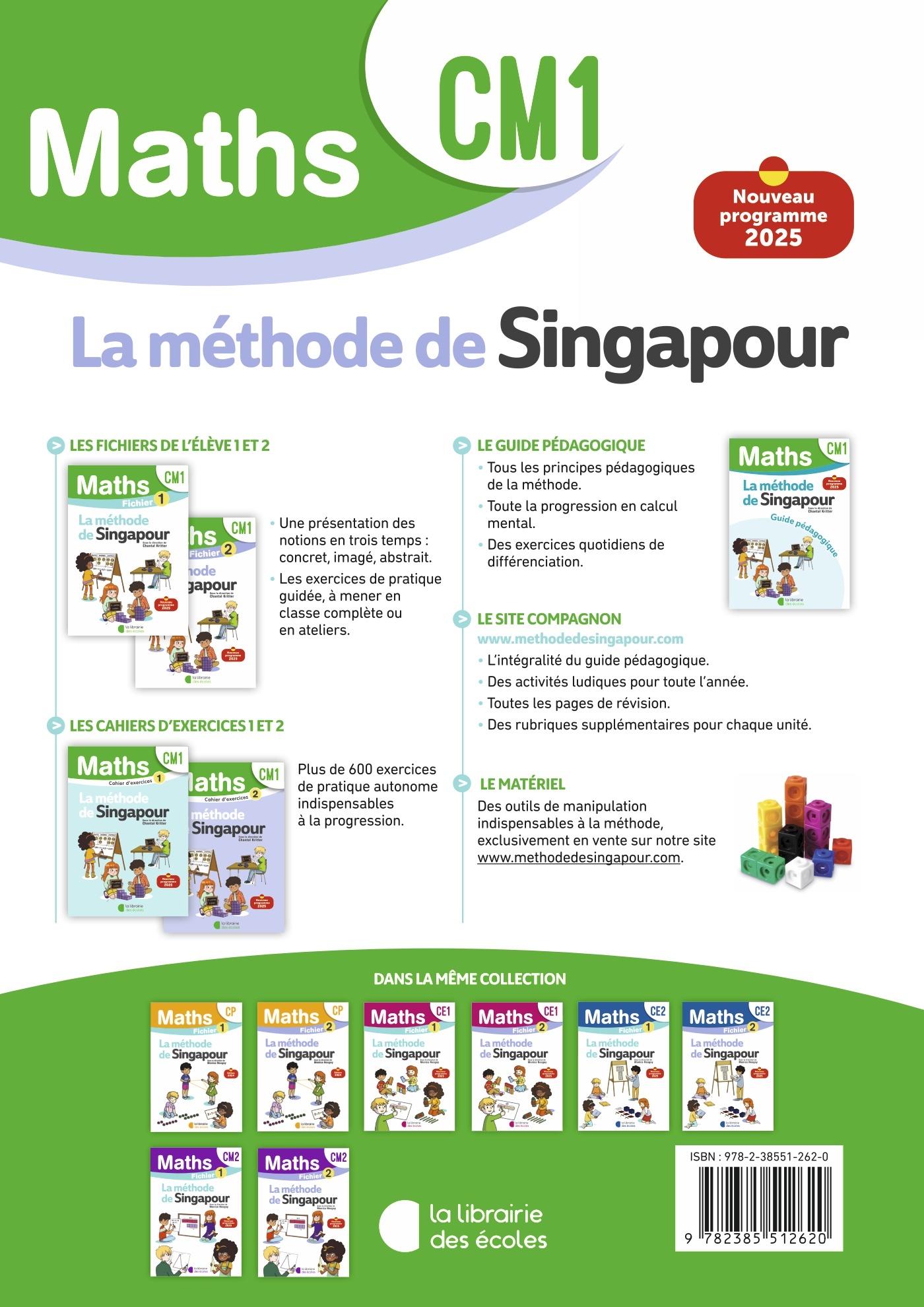 Mathématiques CM1 : Cahier d’exercices 2 – Méthode de Singapour – Image 2