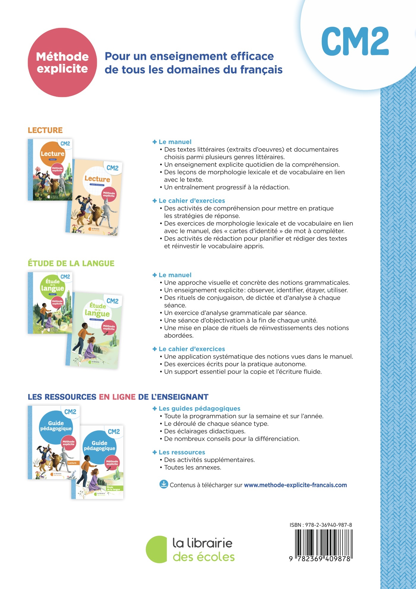 Étude de la langue CM2 : Cahier d’exercices – Méthode explicite – Image 2