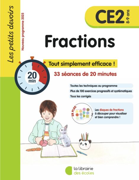 Les petits devoirs - Fractions CE2