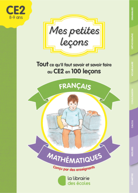 Mes petites leçons français et mathématiques CE2