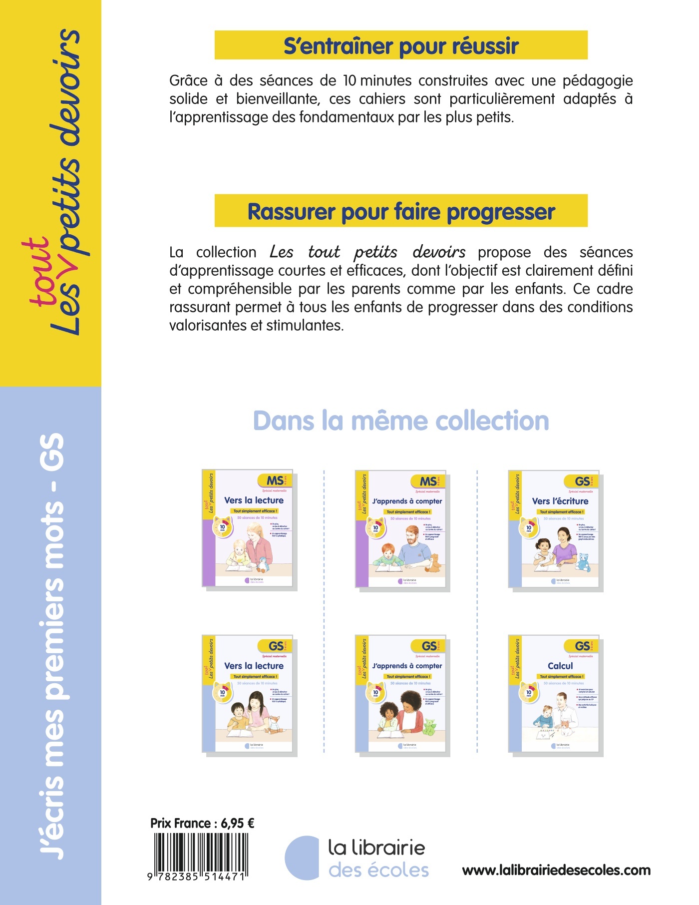 Écriture GS : J'écris mes premiers mots – Les tout petits devoirs – Image 2