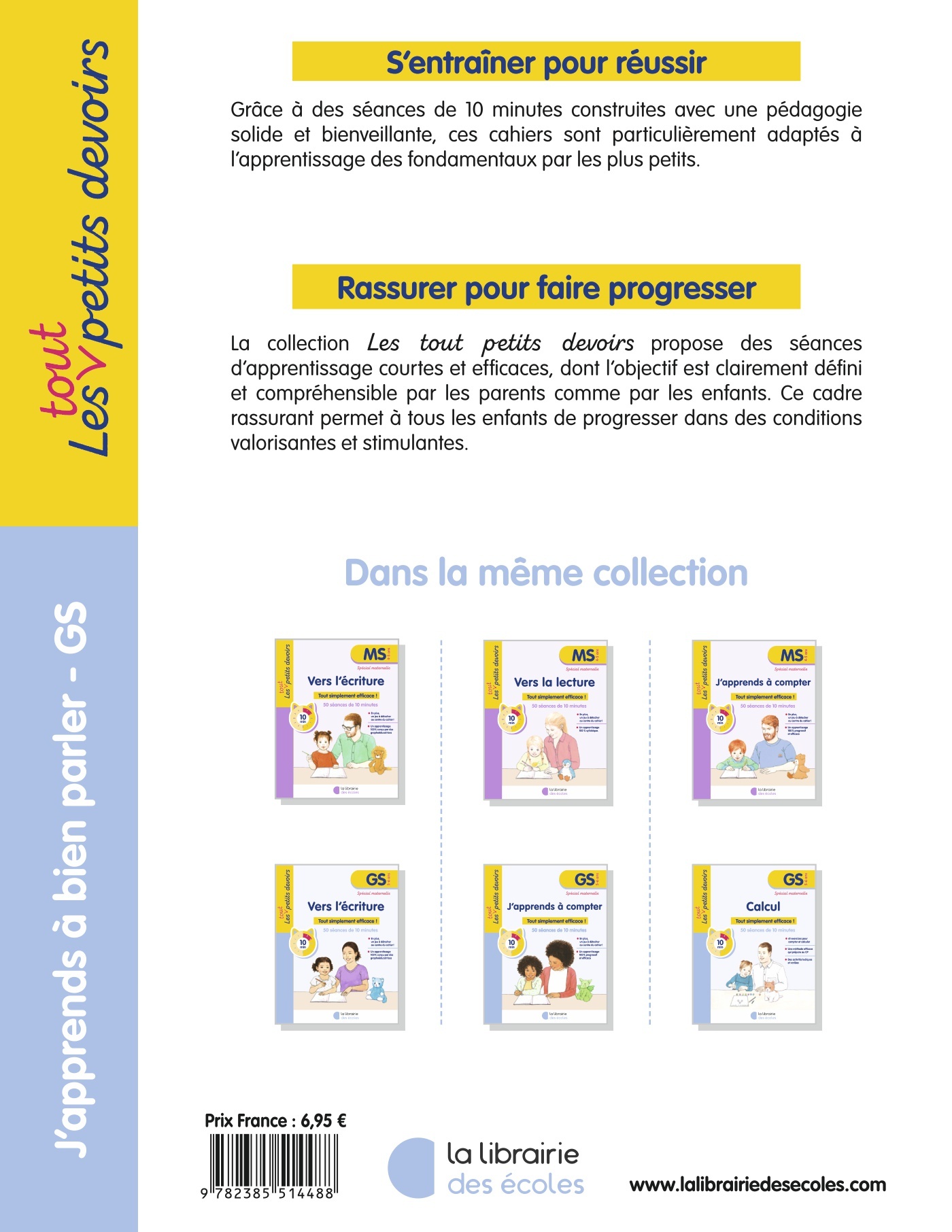 Expression GS : J'apprends à bien parler GS – Les tout petits devoirs – Image 2