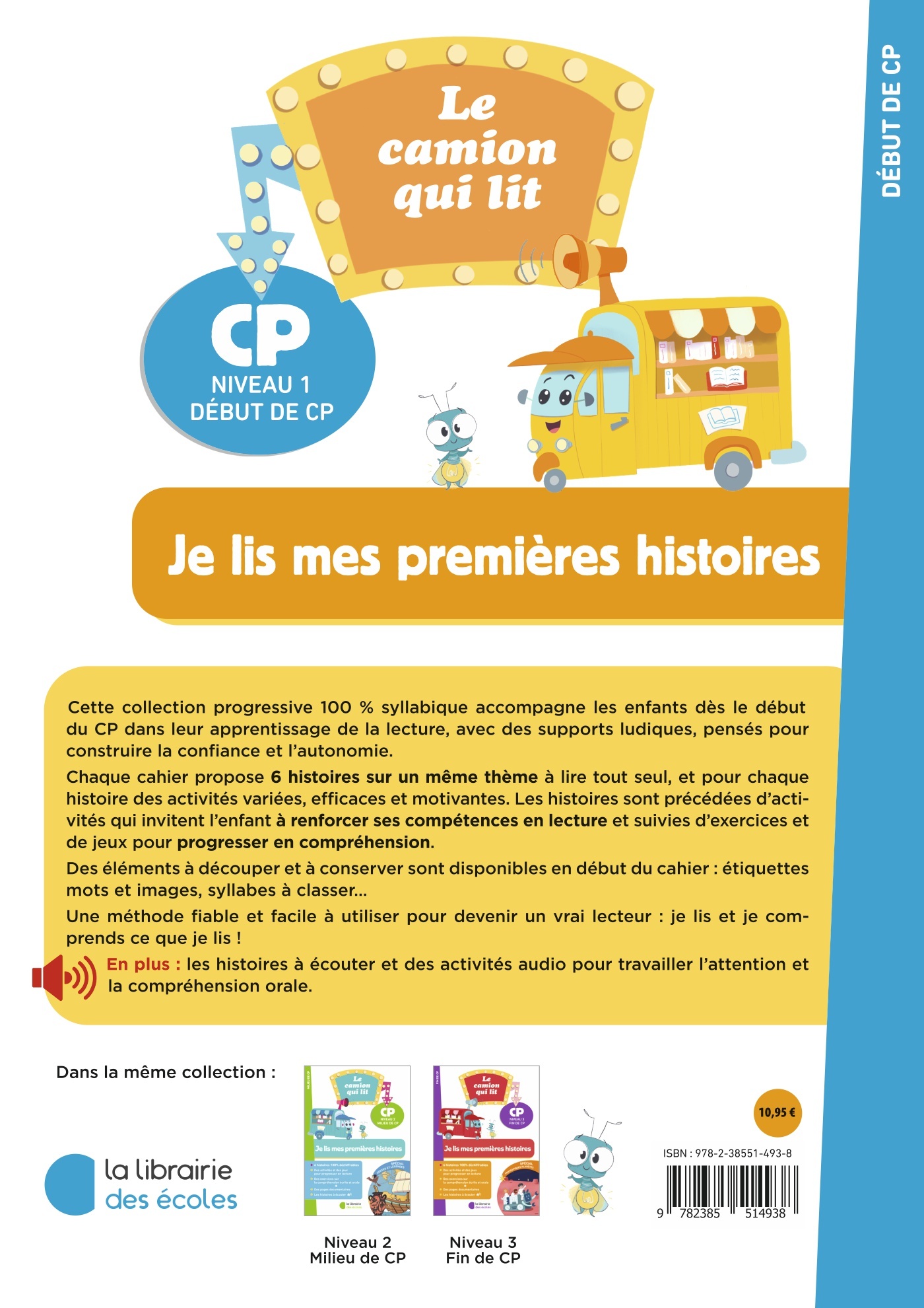 Lecture : Je lis mes premières histoires (niveau 1) – Le camion qui lit – Image 2