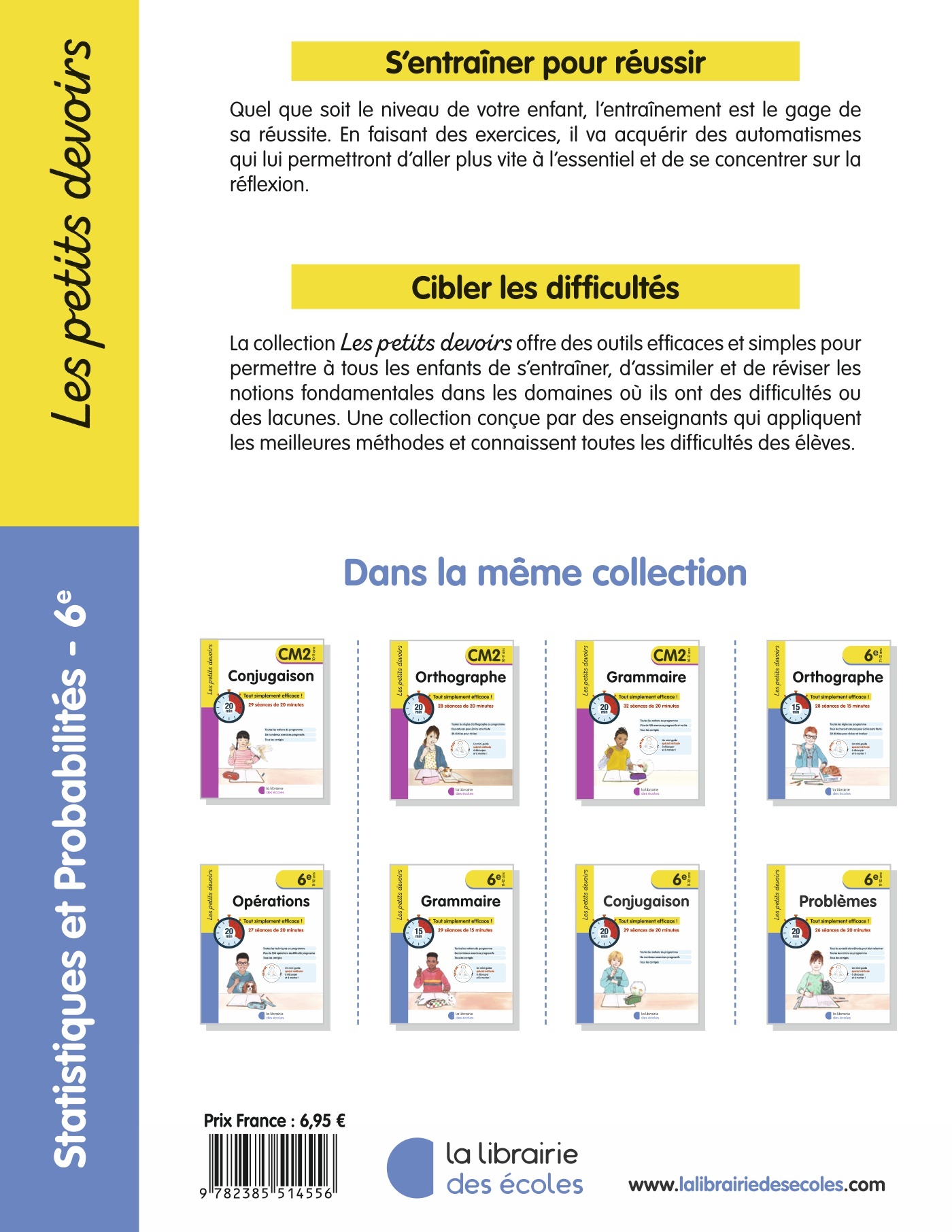 Mathématiques 6e : Statistiques et probabilités – Les petits devoirs – Image 2