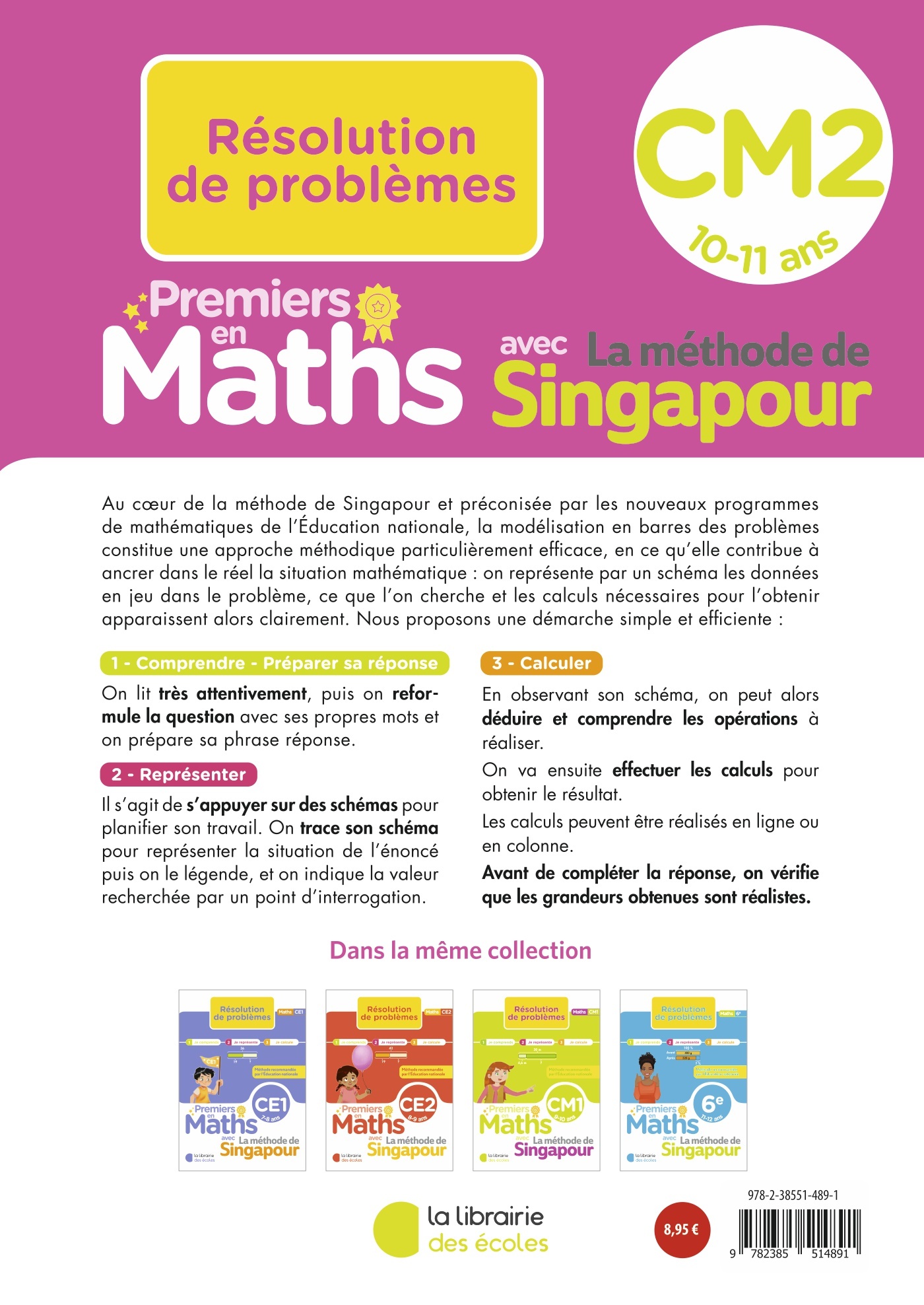 Premiers en maths CM2 – Résolution de problèmes - Méthode de Singapour – Image 2