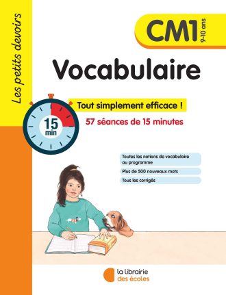 Français CM1 : Vocabulaire – Les petits devoirs
