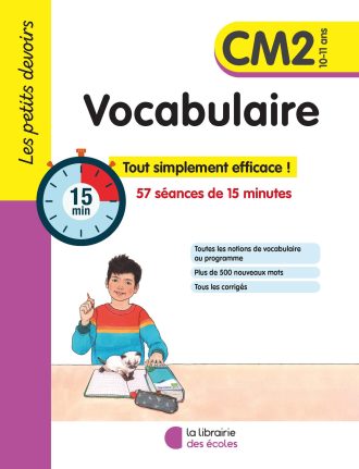 Français CM2 : Vocabulaire – Les petits devoirs