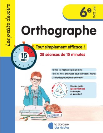 Français 6e : Orthographe  – Les petits devoirs