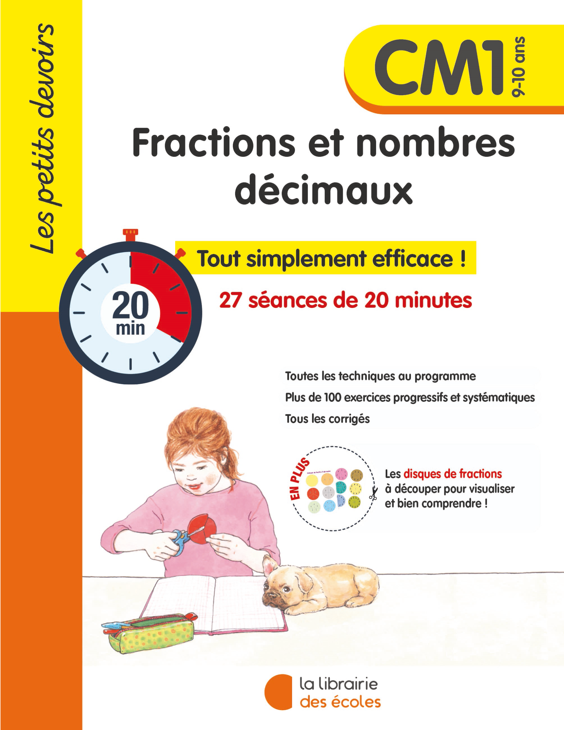 Mathématiques CM1 : Fractions et nombres décimaux – Les petits devoirs