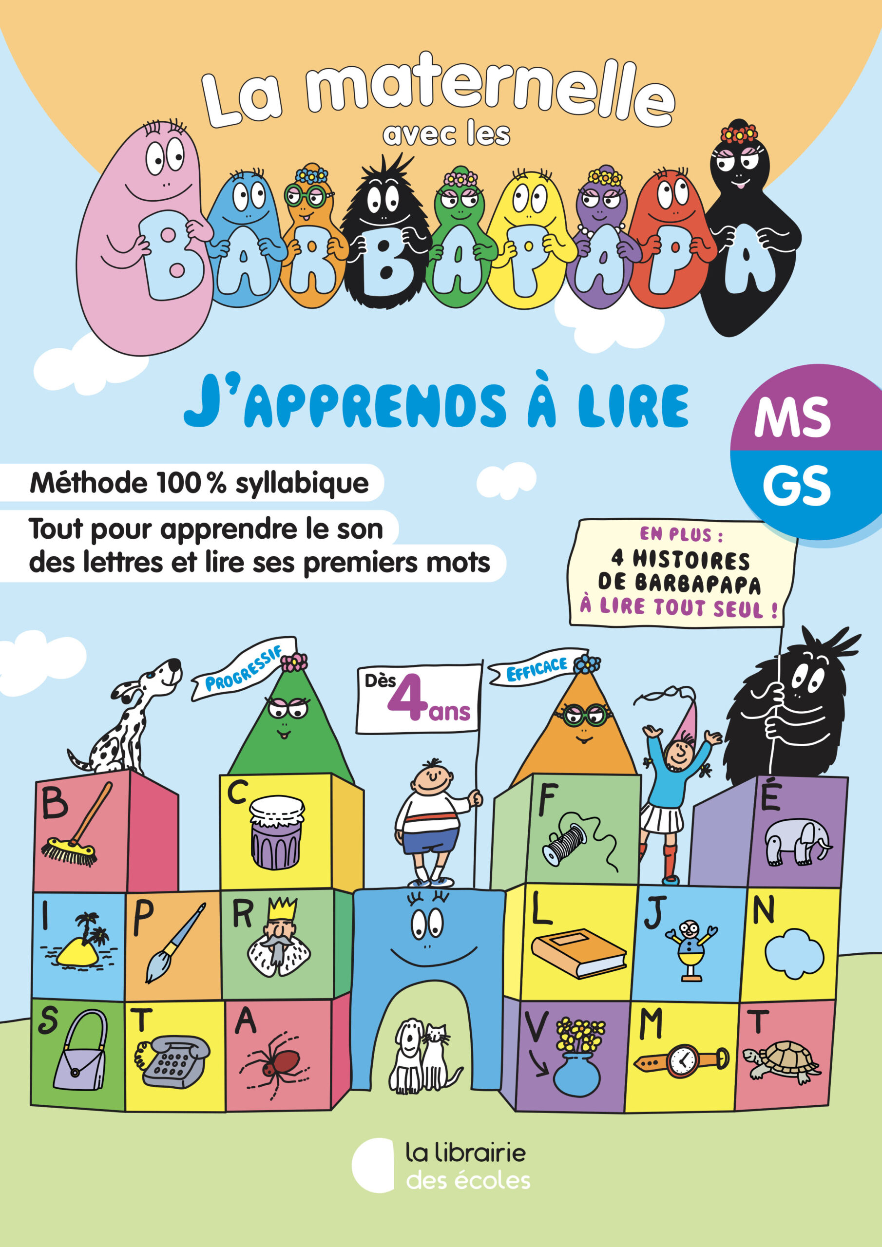 Lecture MS/GS : J'apprends à lire avec les Barbapapa