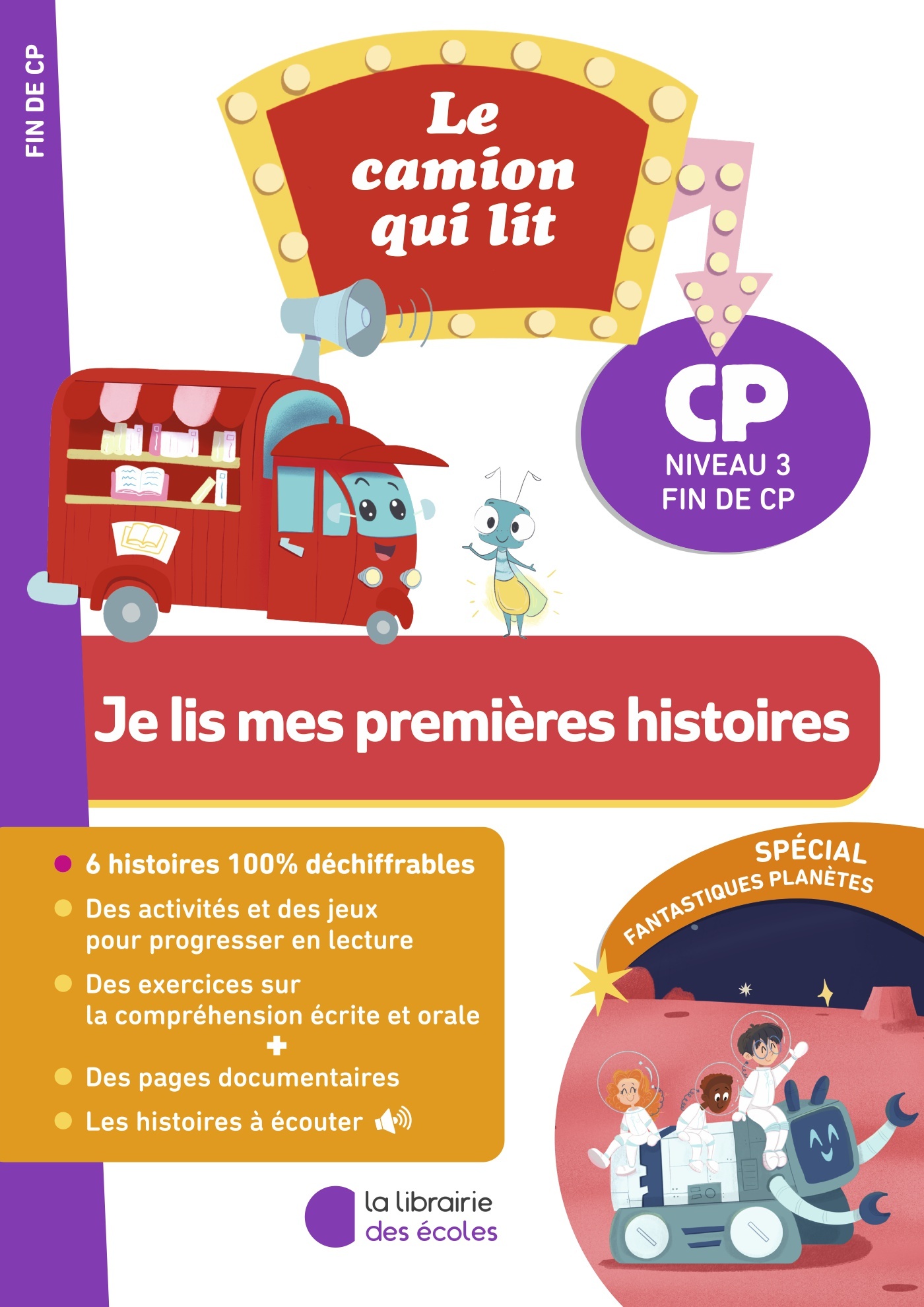 Lecture : Je lis mes premières histoires (niveau 3) – Le camion qui lit
